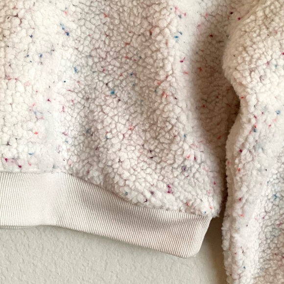 \All in Motion\ NWT Faux Shearling Pullover in Authentic Cream - Picture 7 of 15